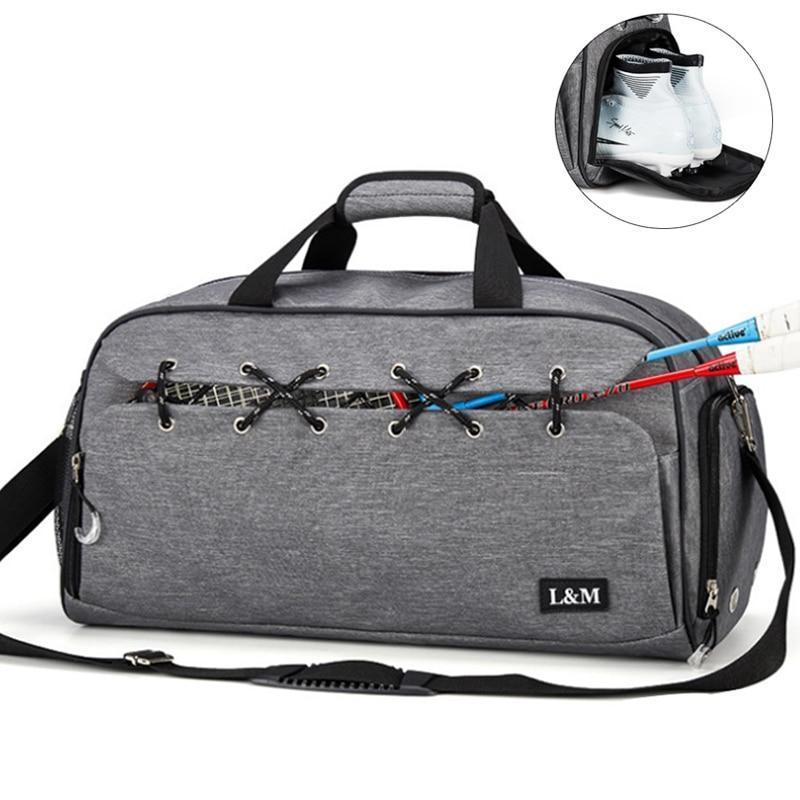 Sports Duffle Bags with Shoes Compartment for Men&Women