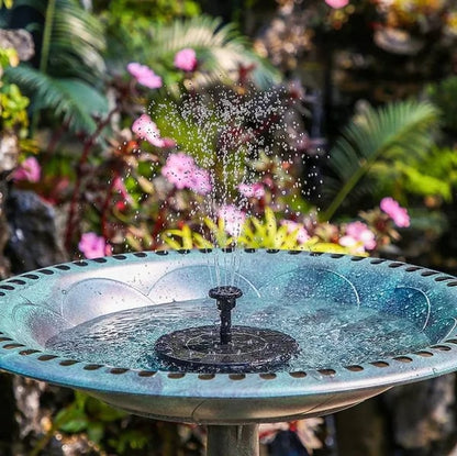 🌞 Solar Bird Bath Fountain Pump