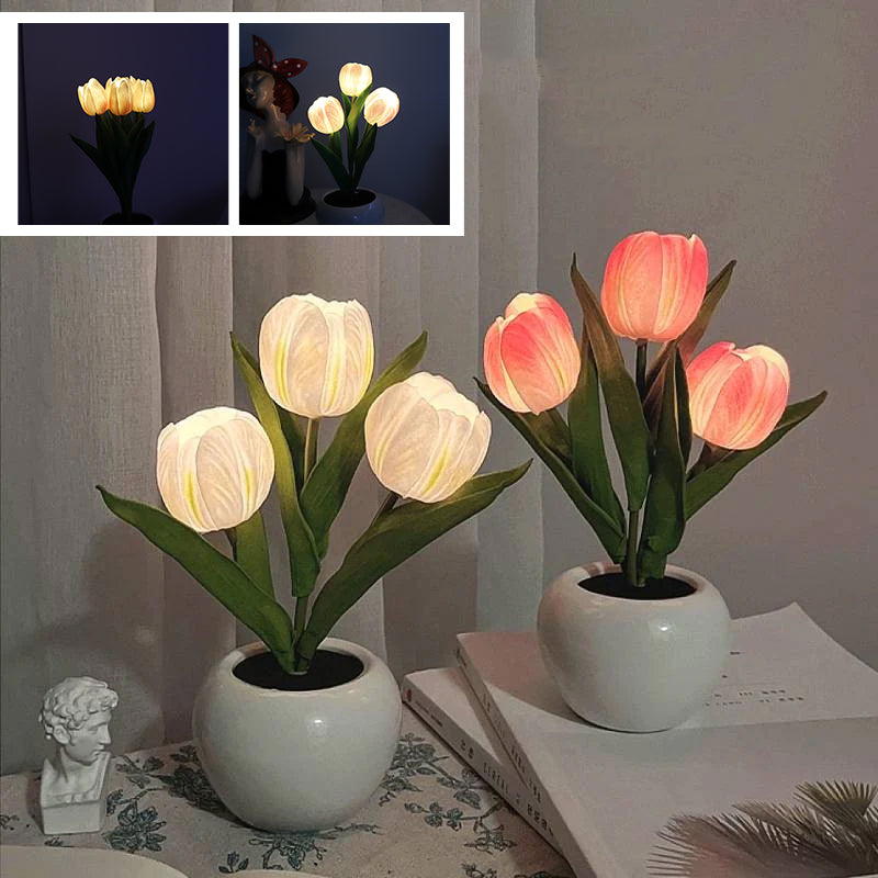 LED Tulip Night Light Flower Table Lamp🌷