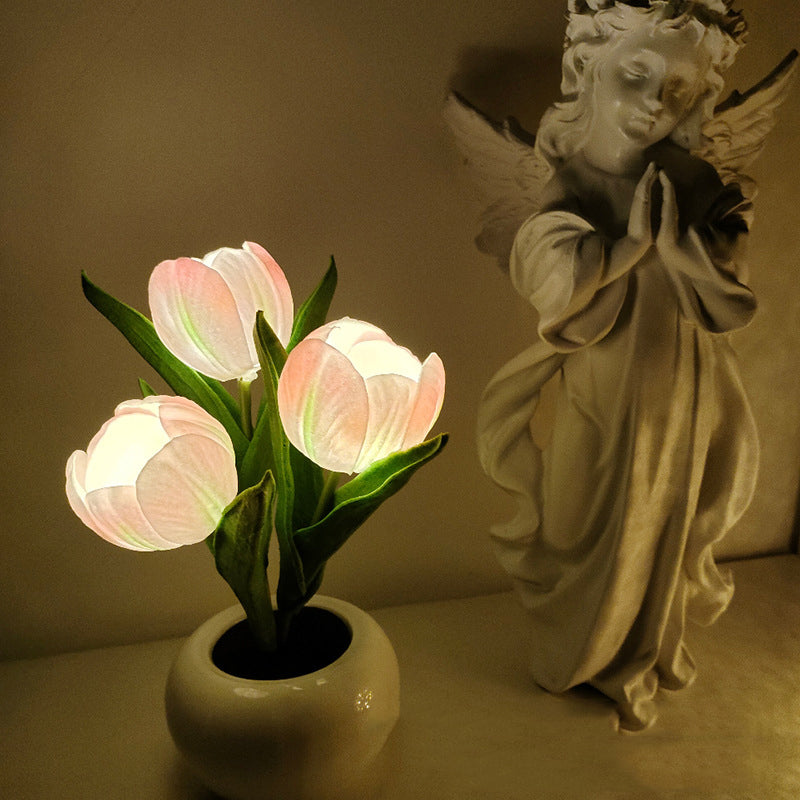 LED Tulip Night Light Flower Table Lamp🌷