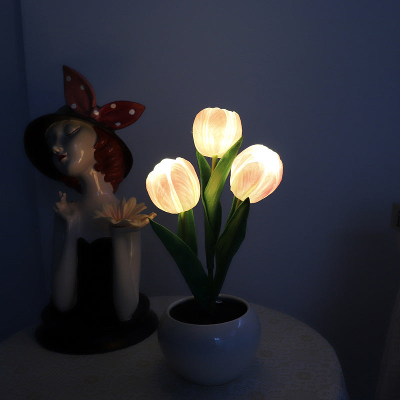 LED Tulip Night Light Flower Table Lamp🌷