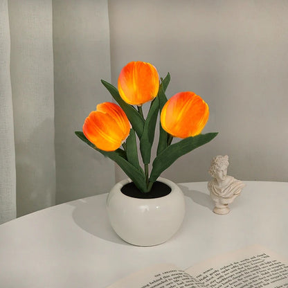 LED Tulip Night Light Flower Table Lamp🌷