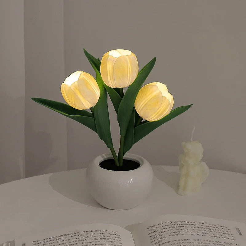 LED Tulip Night Light Flower Table Lamp🌷