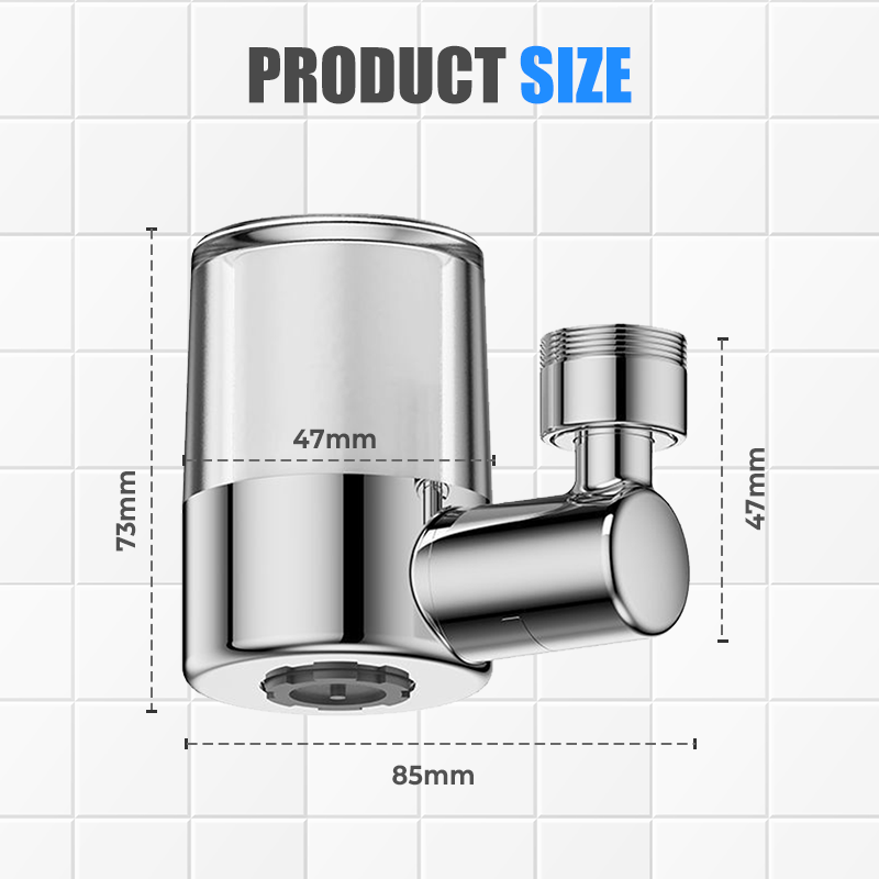 720° Rotating Faucet Filter Nozzle Set – Clean Water & Perfect Spray in One! 💦✨