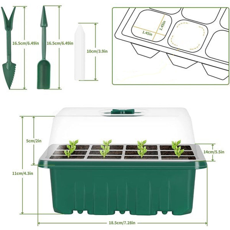 🔥Seed Starter Trays with Grow Light