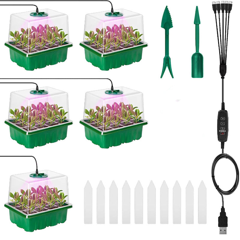 🔥Seed Starter Trays with Grow Light