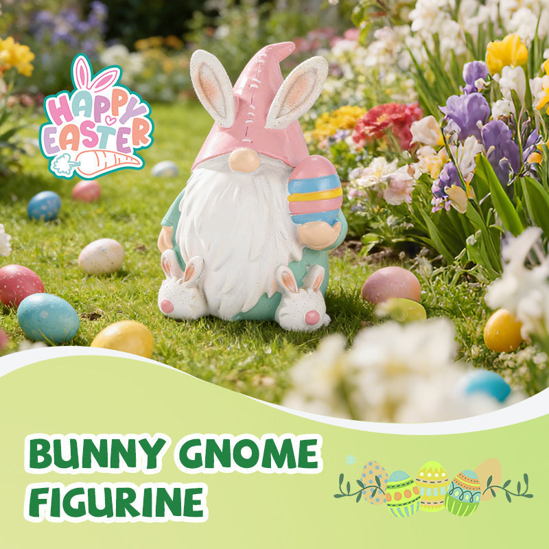 Easter Bunny Gnome Figurine