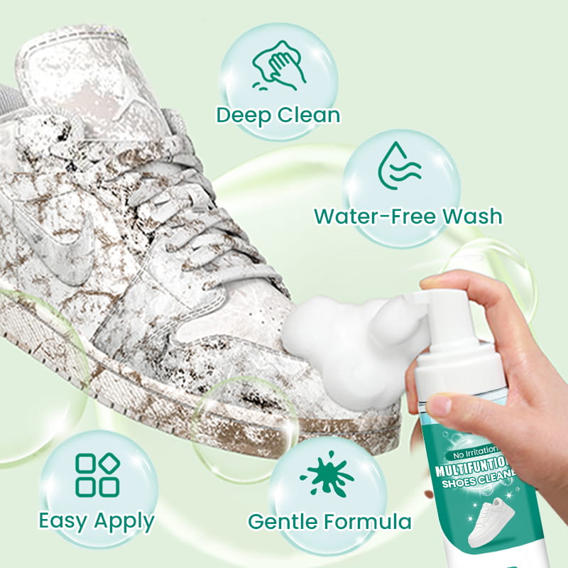 🎉Great Sales - 50% OFF🌟Multifuntional Effective Mild Shoes Cleaner
