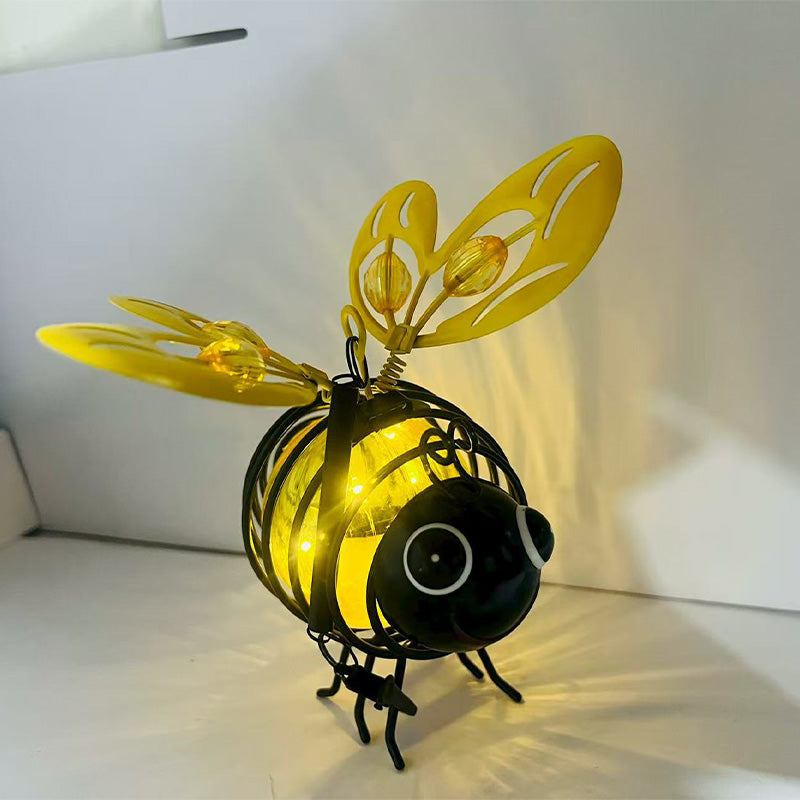 Solar Hanging Bee Garden Light