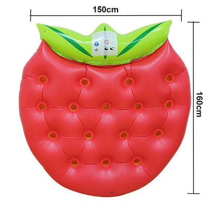 Strawberry Inflatable Pool Float