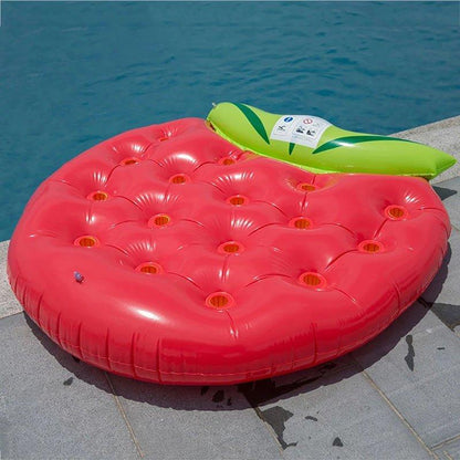 Strawberry Inflatable Pool Float