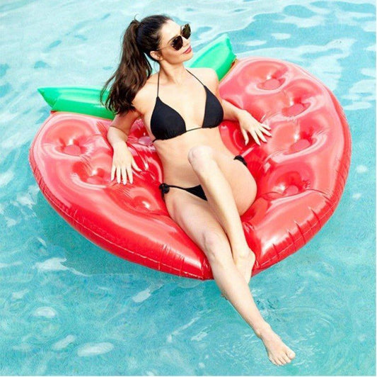 Strawberry Inflatable Pool Float