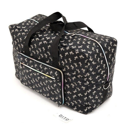 Travel Duffel Bag Foldable Floral Large Capacity