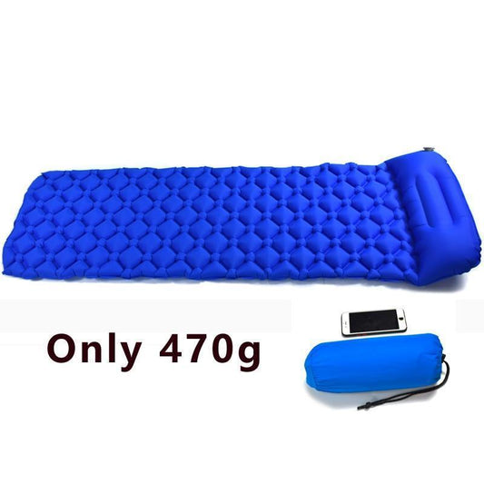 Ultralight Sleeping Pad Buckle Design Built-in Pillow