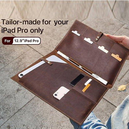 Vintage Genuine Leather iPad Pro Case