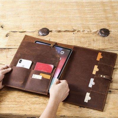 Vintage Genuine Leather iPad Pro Case