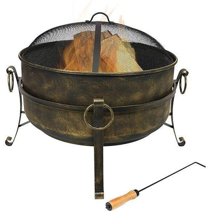 Vintage Portable Wood Fire Pits 24 Inch