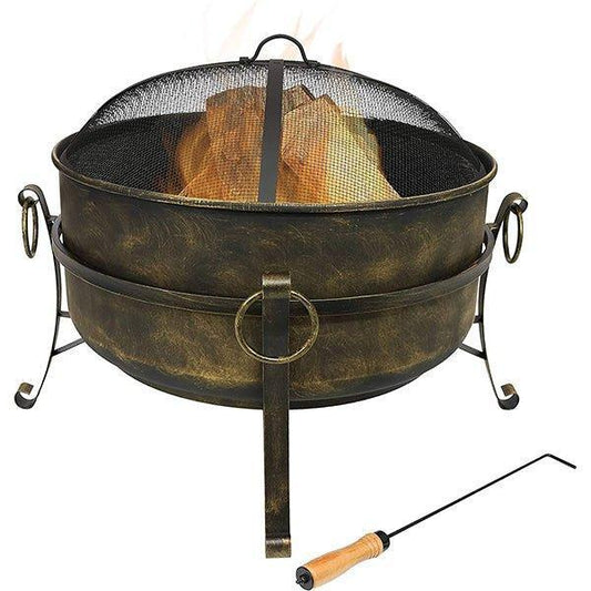 Vintage Portable Wood Fire Pits 24 Inch