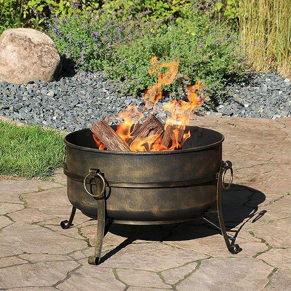 Vintage Portable Wood Fire Pits 24 Inch