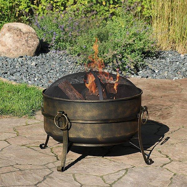 Vintage Portable Wood Fire Pits 24 Inch
