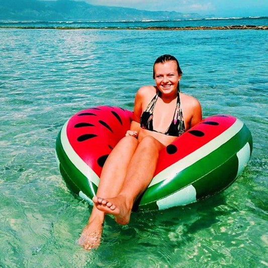 Watermelon Inflatable Circle Swimming Floating