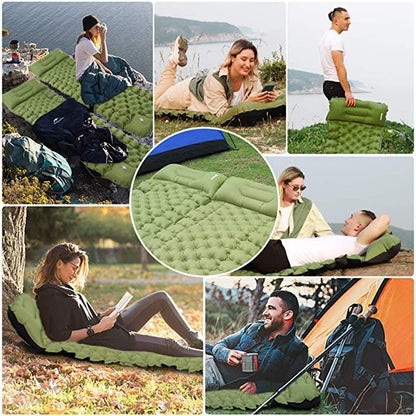 Waterproof Camp Mattress Pads For Sleeping With Pillow