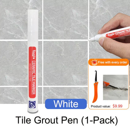 Anti-Mould & Waterproof Joint Pen for Ceramic Tiles!