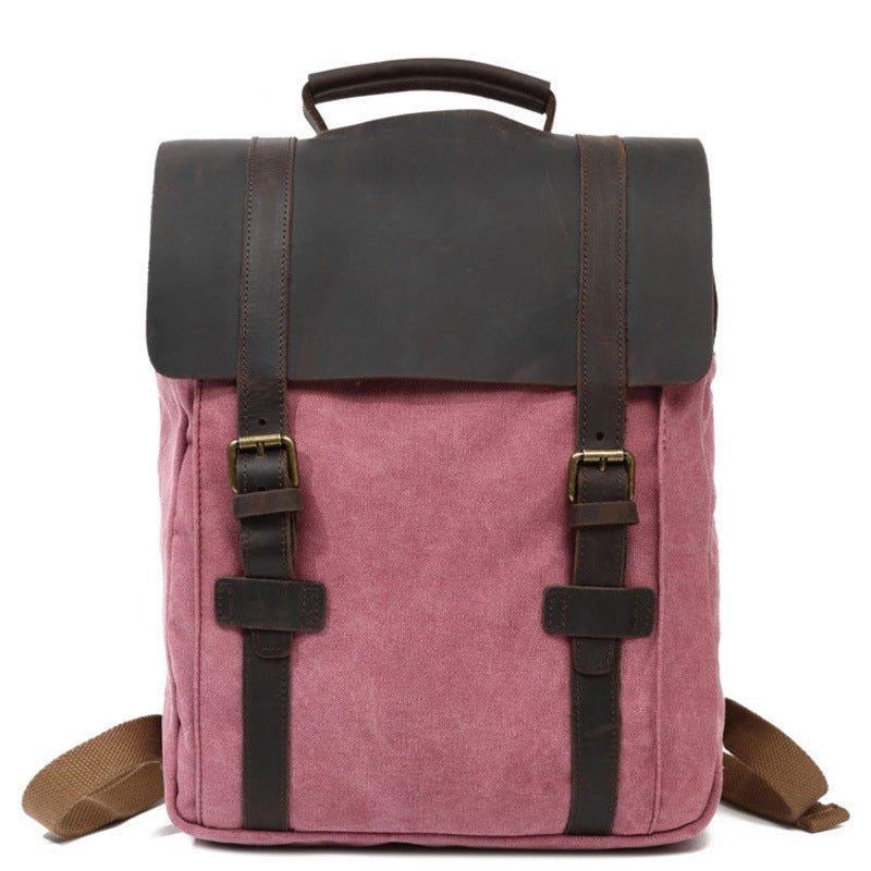 15" Canvas Backpacks Mens Women