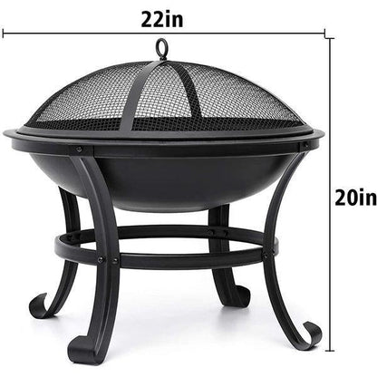 Woosir 22'' Portable Fire Pits Camping