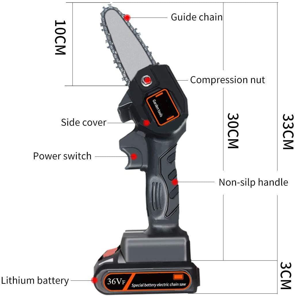 Woosir 36V Mini Electric Chainsaw for Wood Cutting