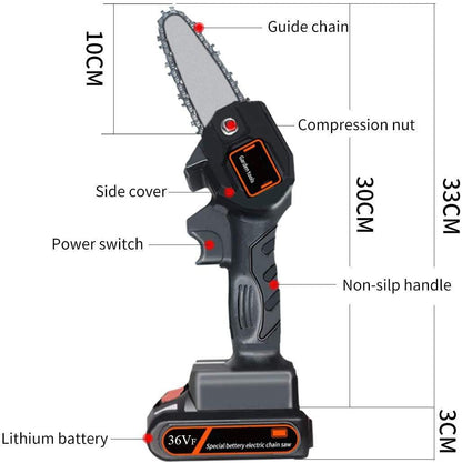 Woosir 36V Mini Electric Chainsaw for Wood Cutting