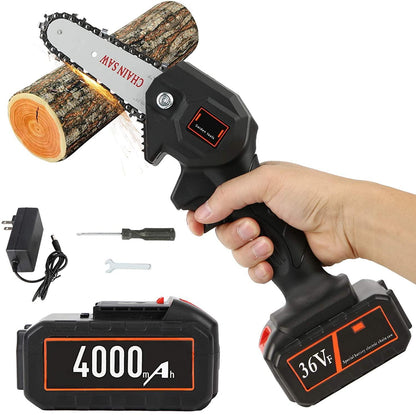 Woosir 36V Mini Electric Chainsaw for Wood Cutting