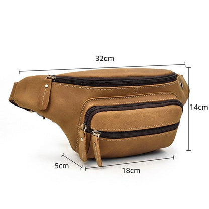 Woosir Belt Bag Mens Leather