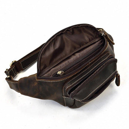 Woosir Belt Bag Mens Leather