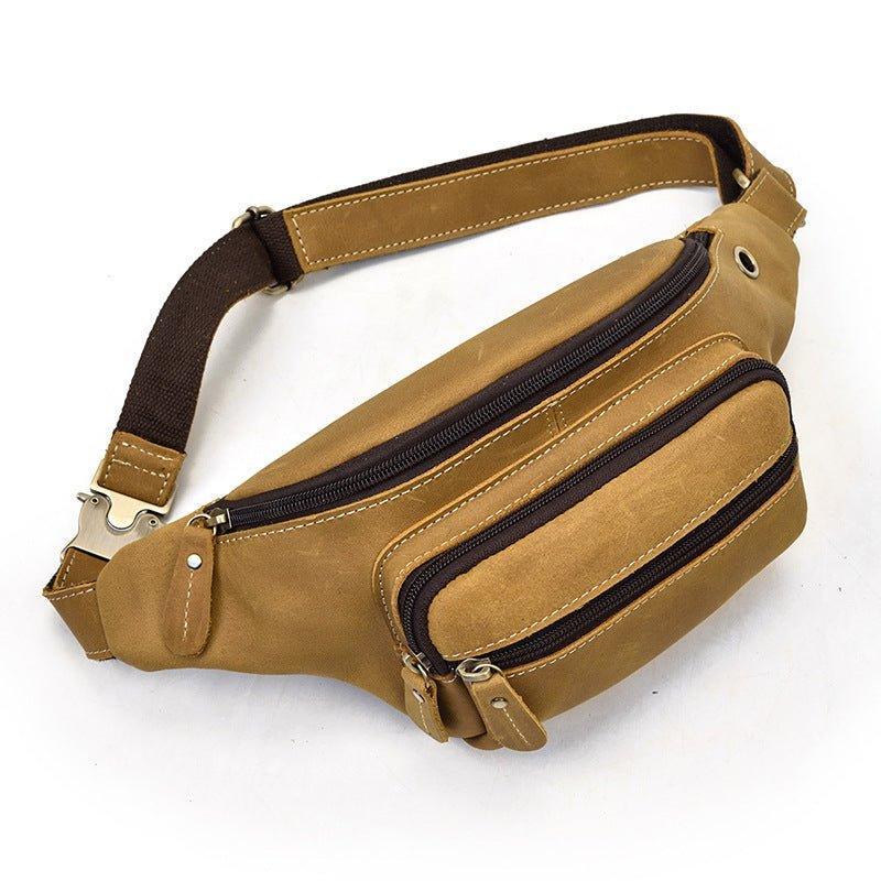 Woosir Belt Bag Mens Leather