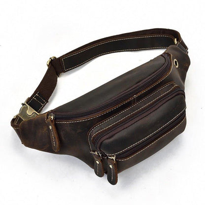 Woosir Belt Bag Mens Leather