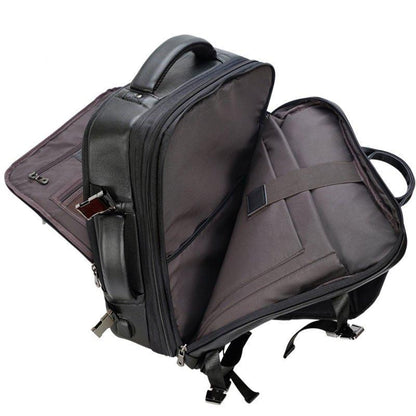 Woosir Genuine Leather Backpack 15.6 inch Laptop