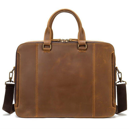 Woosir Business Leather Briefcase for Men