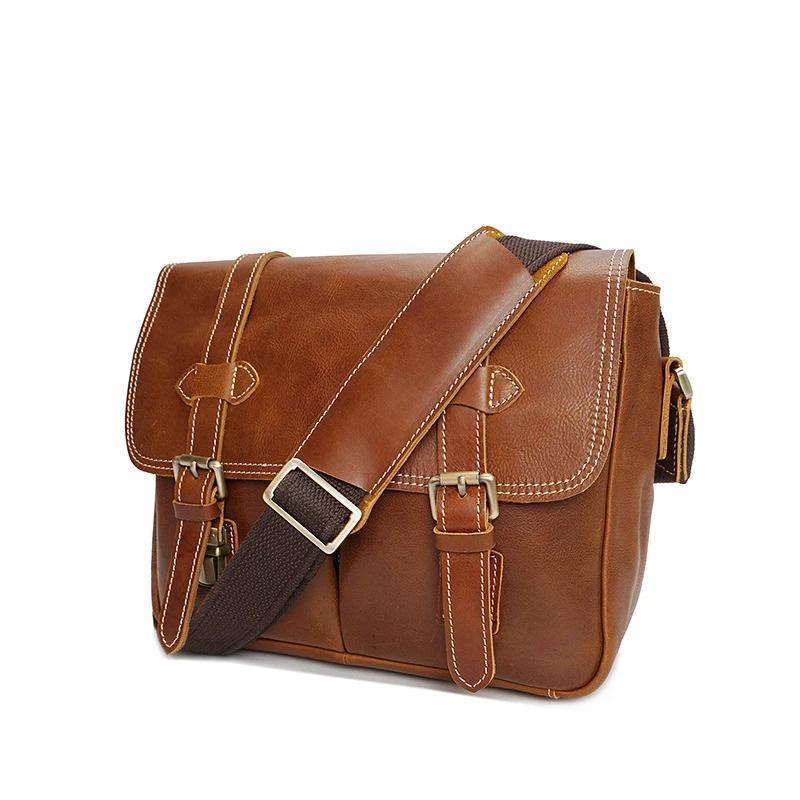 Woosir Camera Messenger Bag Leather