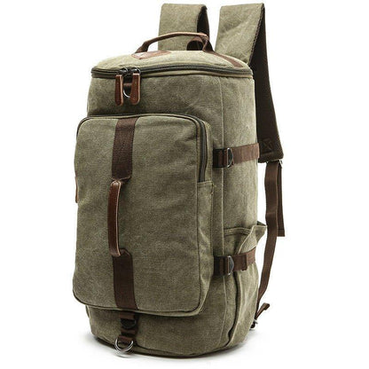 Canvas Backpack Vintage Large School Duffel