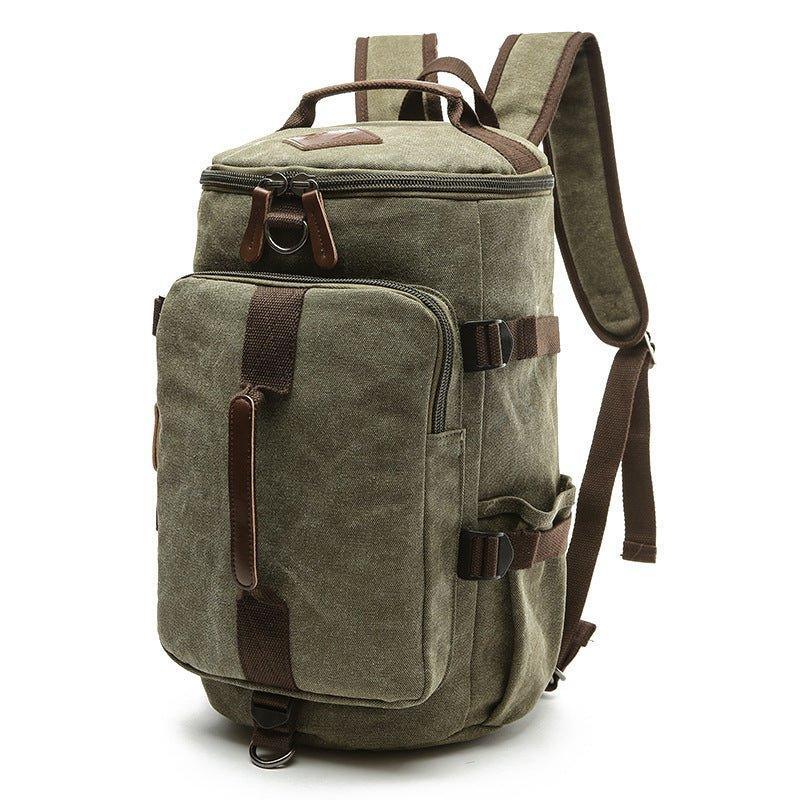 Canvas Backpack Vintage Large School Duffel