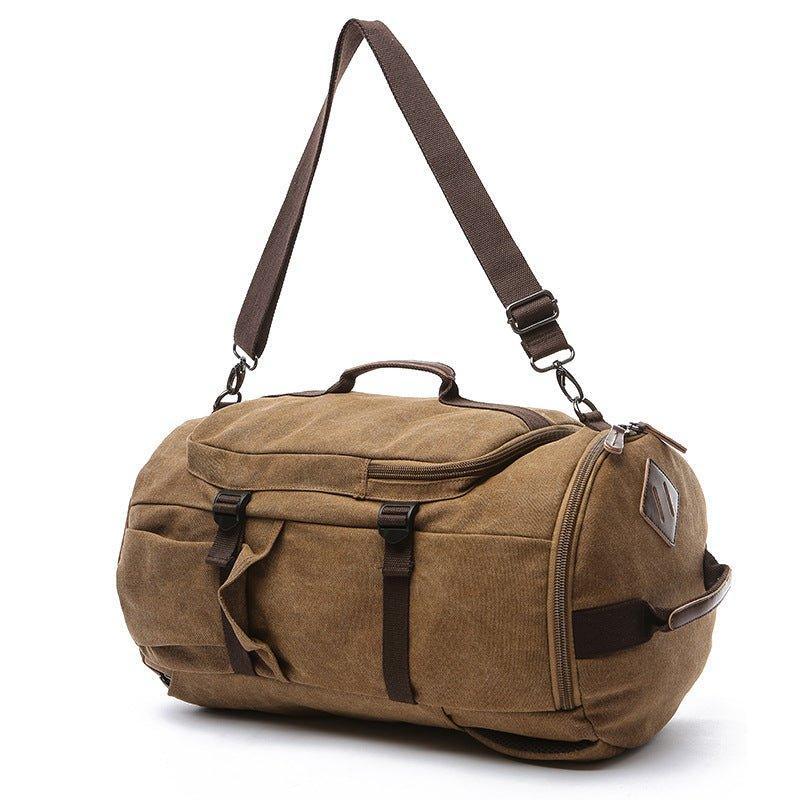 Canvas Backpack Vintage Large School Duffel