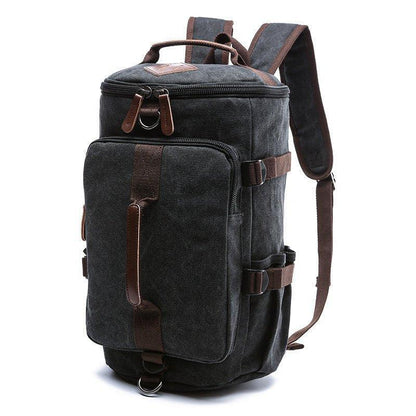 Canvas Backpack Vintage Large School Duffel