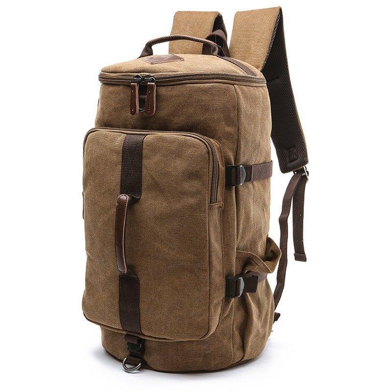 Canvas Backpack Vintage Large School Duffel