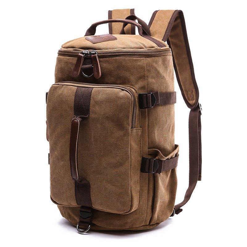 Canvas Backpack Vintage Large School Duffel