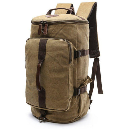 Canvas Backpack Vintage Large School Duffel