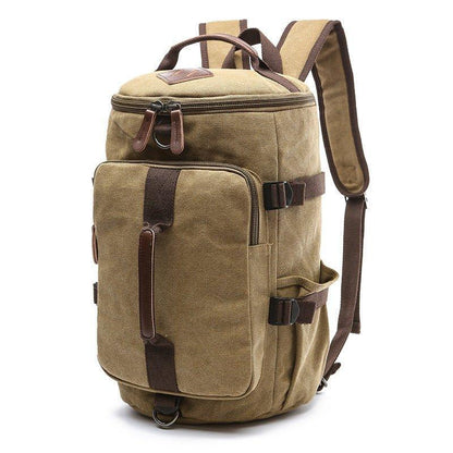 Canvas Backpack Vintage Large School Duffel