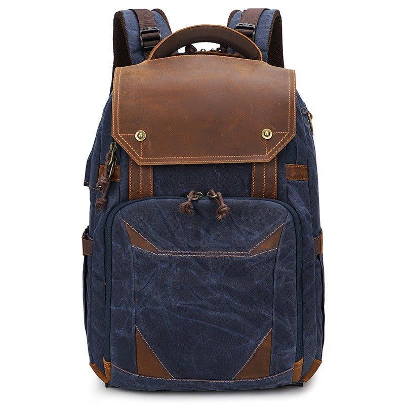 Woosir Canvas Camera Backpack with Laptop Compartment