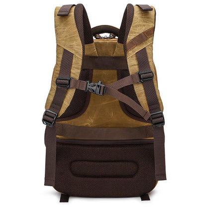 Woosir Canvas Camera Backpack with Laptop Compartment