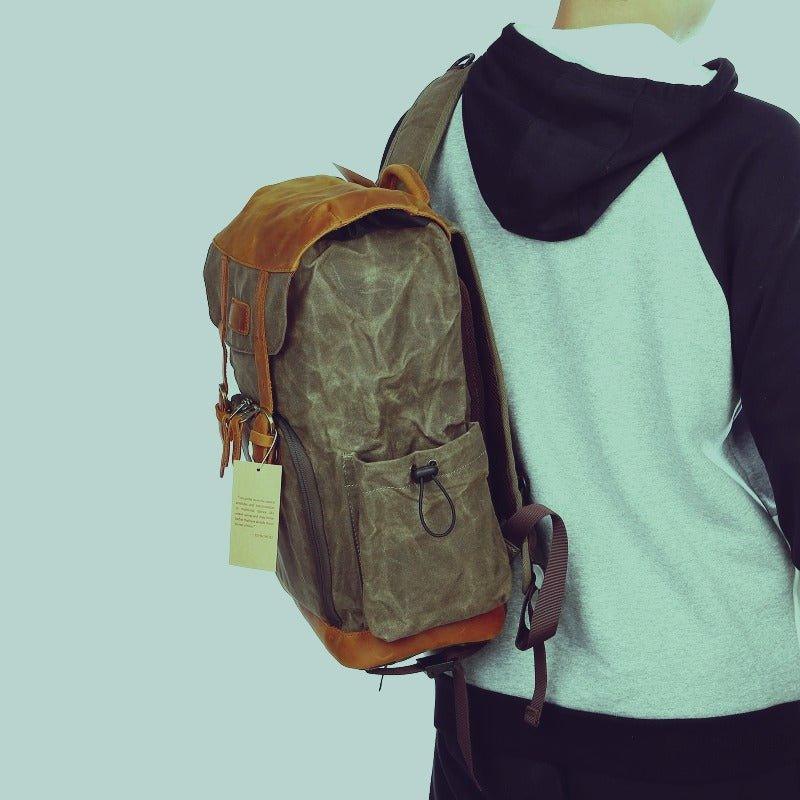 Woosir Canvas DSLR Camera Backpack